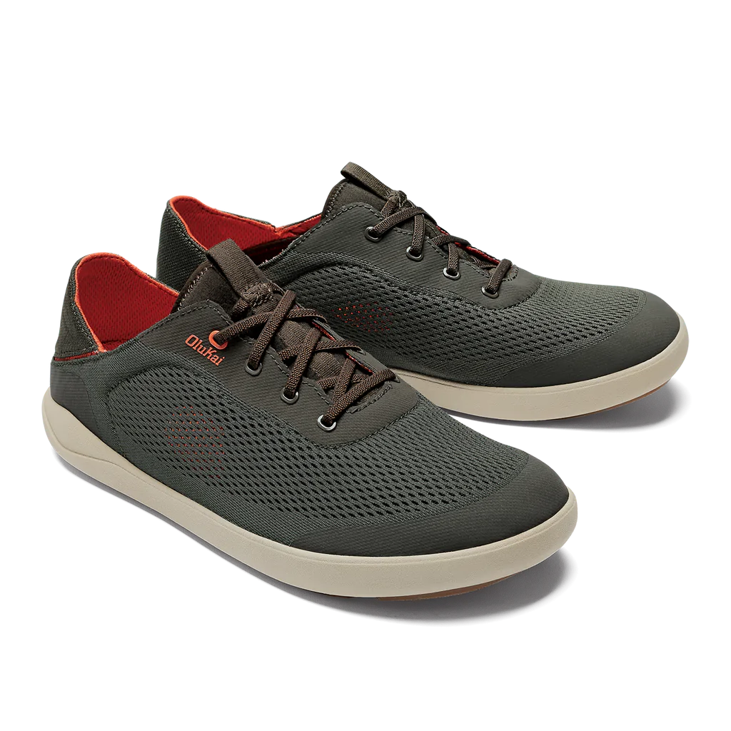 Men's Olukai Moku Pae Color: Island Salt / Koi