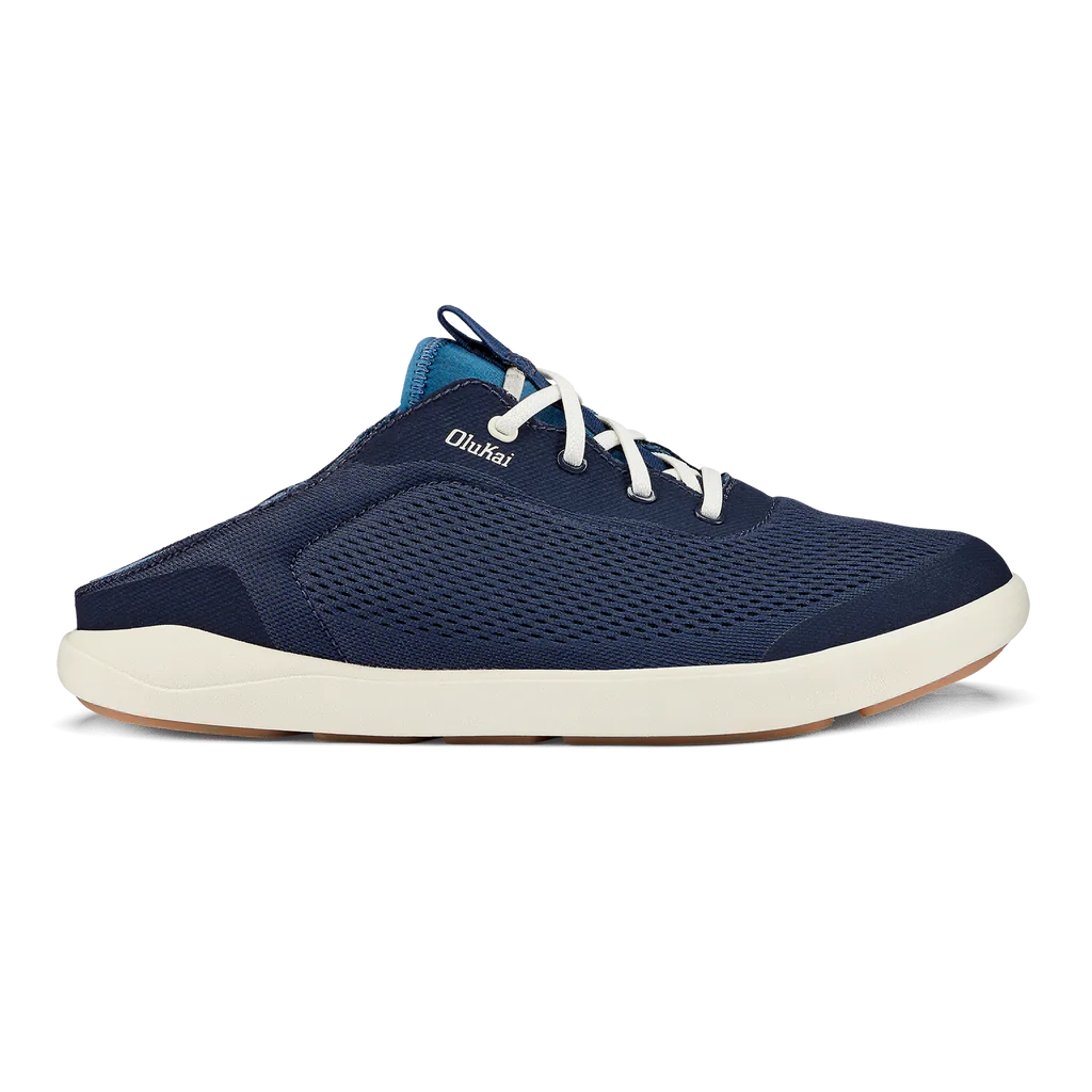 Men's Olukai Moku Pae Color: Trench Blue / Off White