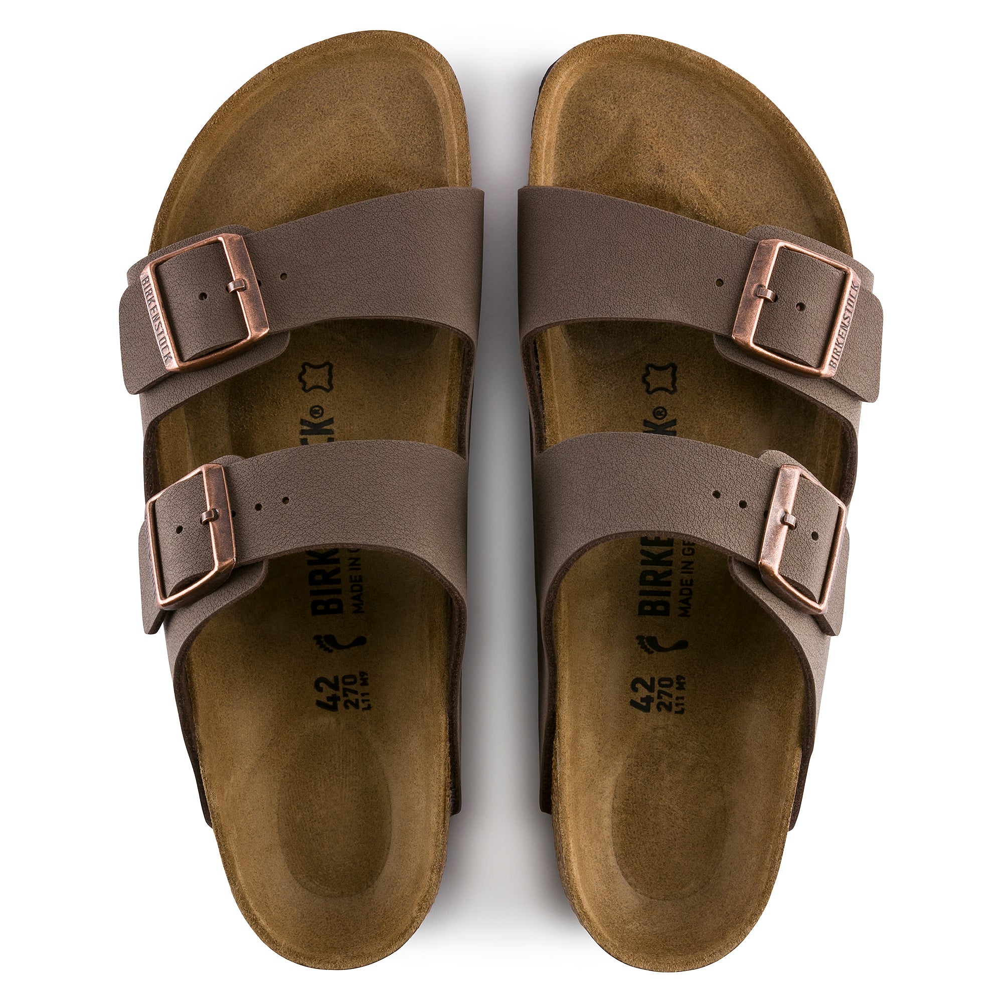 Birkenstock Arizona Birkibuc (REGULAR/WIDE & MEDIUM/NARROW WIDTH) 2
