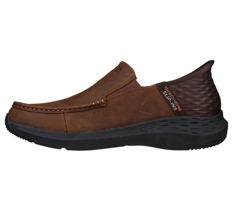 Men's Skechers Slip-ins Relaxed Fit Parson Oswin Color: Brown