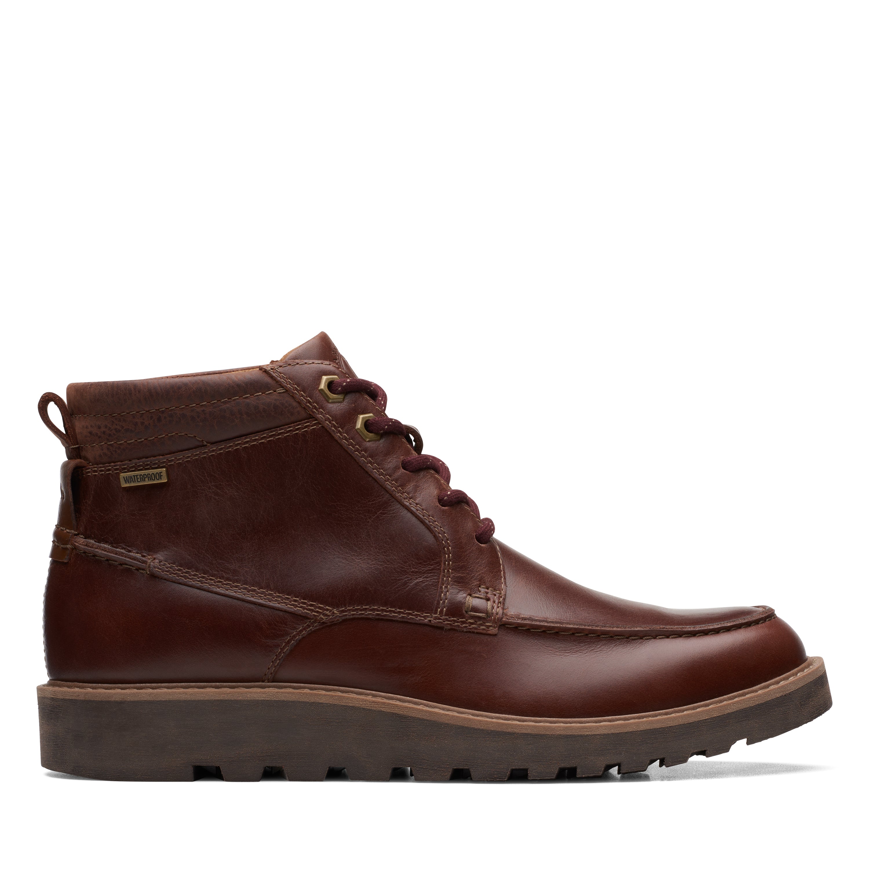 Men's Clarks Hinsdale Mid Color: Brown