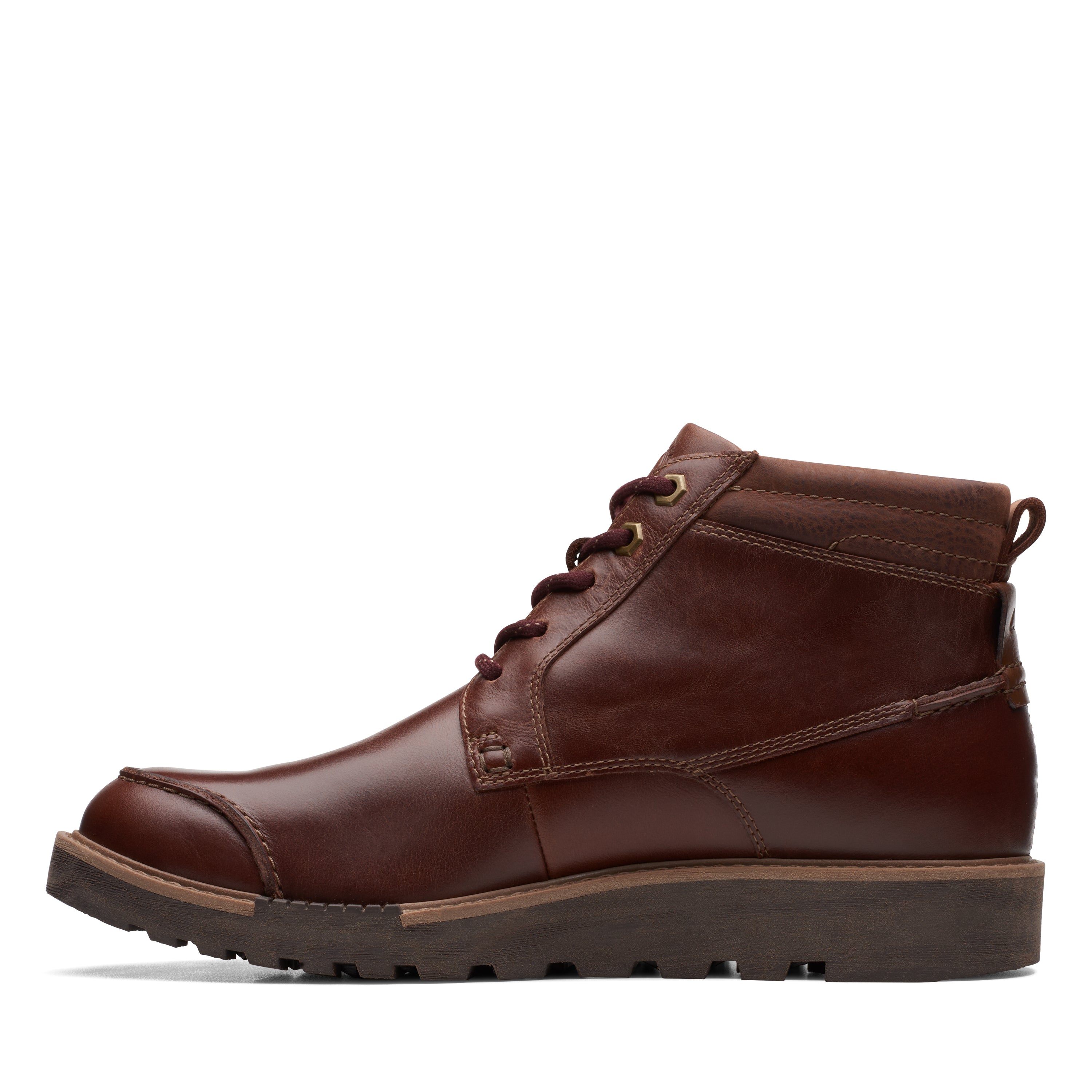 Men's Clarks Hinsdale Mid Color: Brown