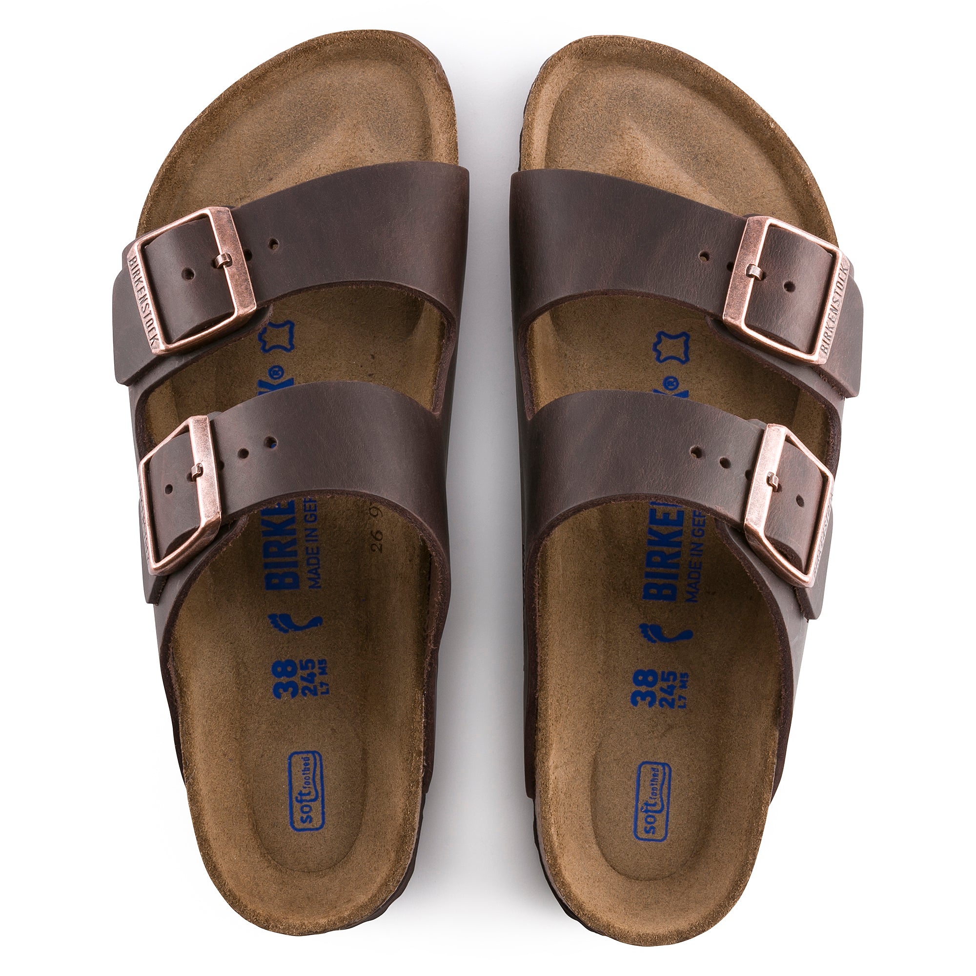 Birkenstock Arizona Soft Footbed Oiled Leather (REGULAR/WIDE & MEDIUM/NARROW WIDTH) 9