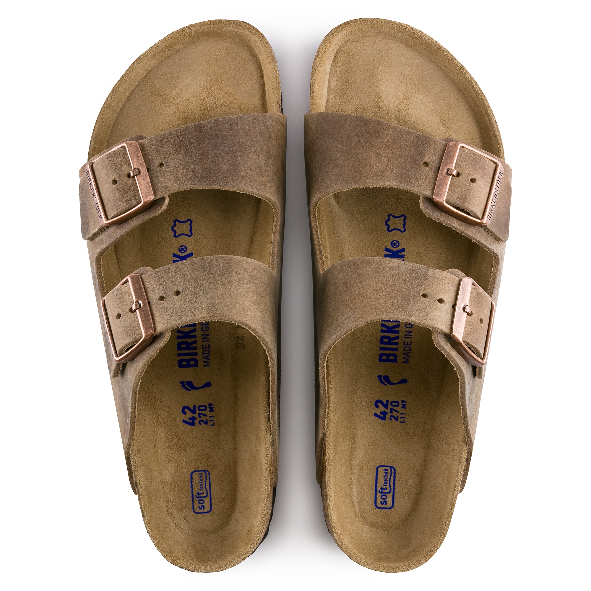 Birkenstock Arizona Soft Footbed Oiled Leather (REGULAR/WIDE & MEDIUM/NARROW WIDTH) 6
