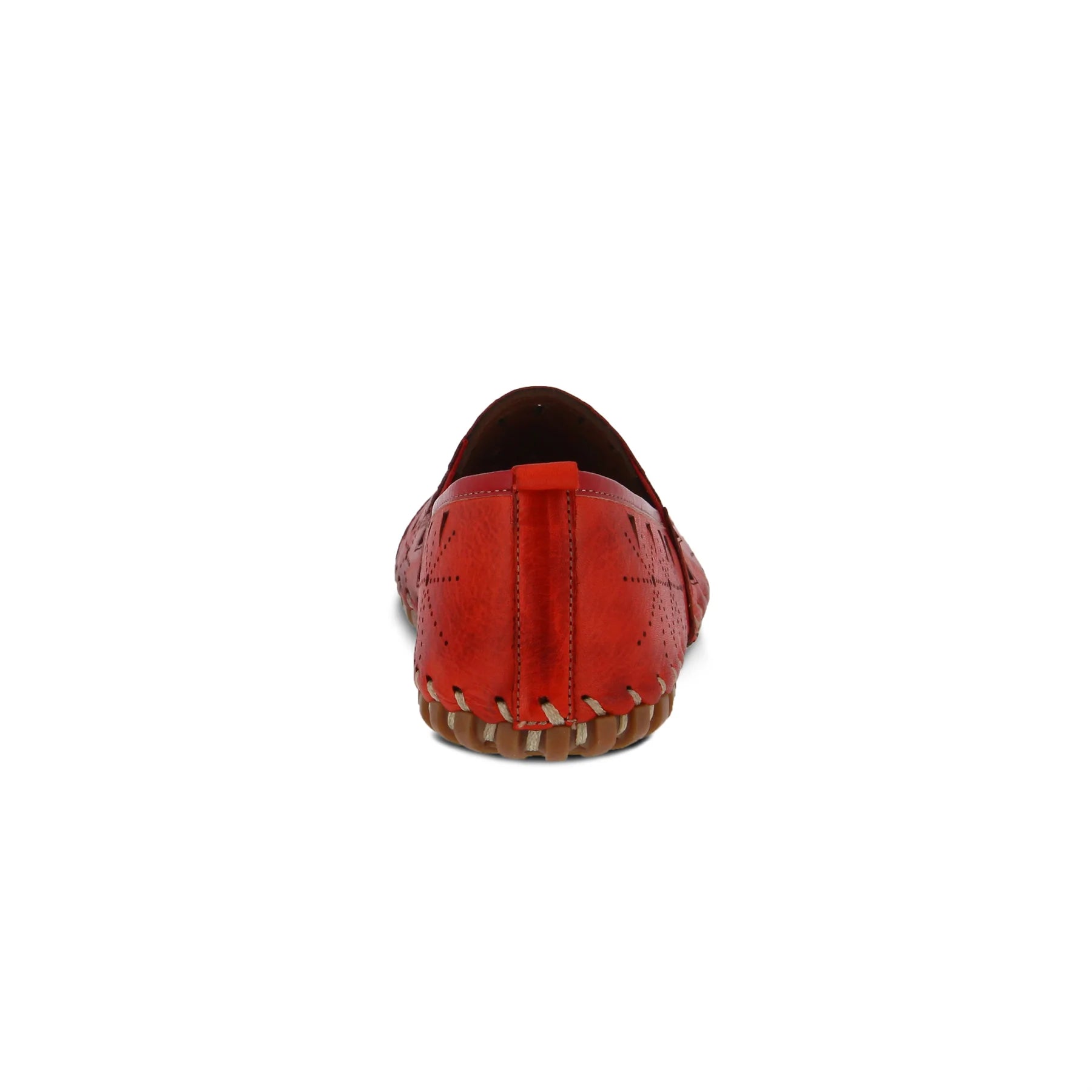 Women's Spring Step Fusaro Loafer Shoe Color: Red