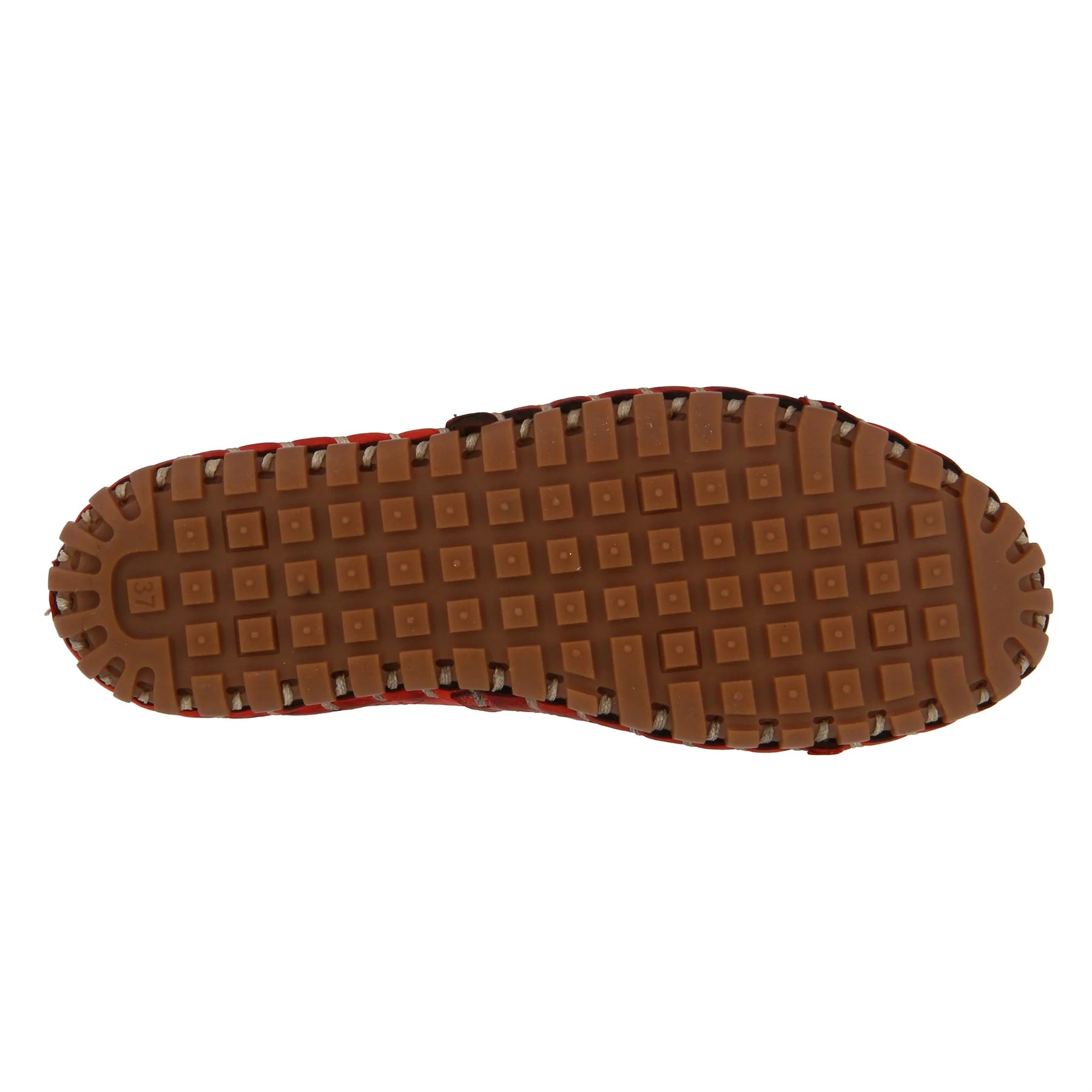 Women's Spring Step Fusaro Loafer Shoe Color: Red