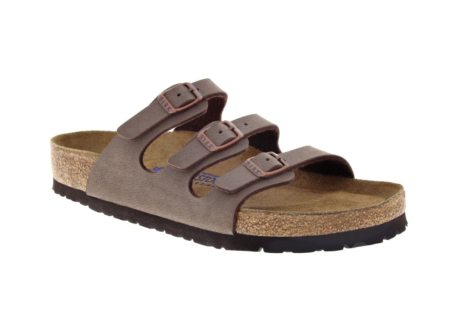 Women's Birkenstock Florida Soft Footbed Birkibuc 2