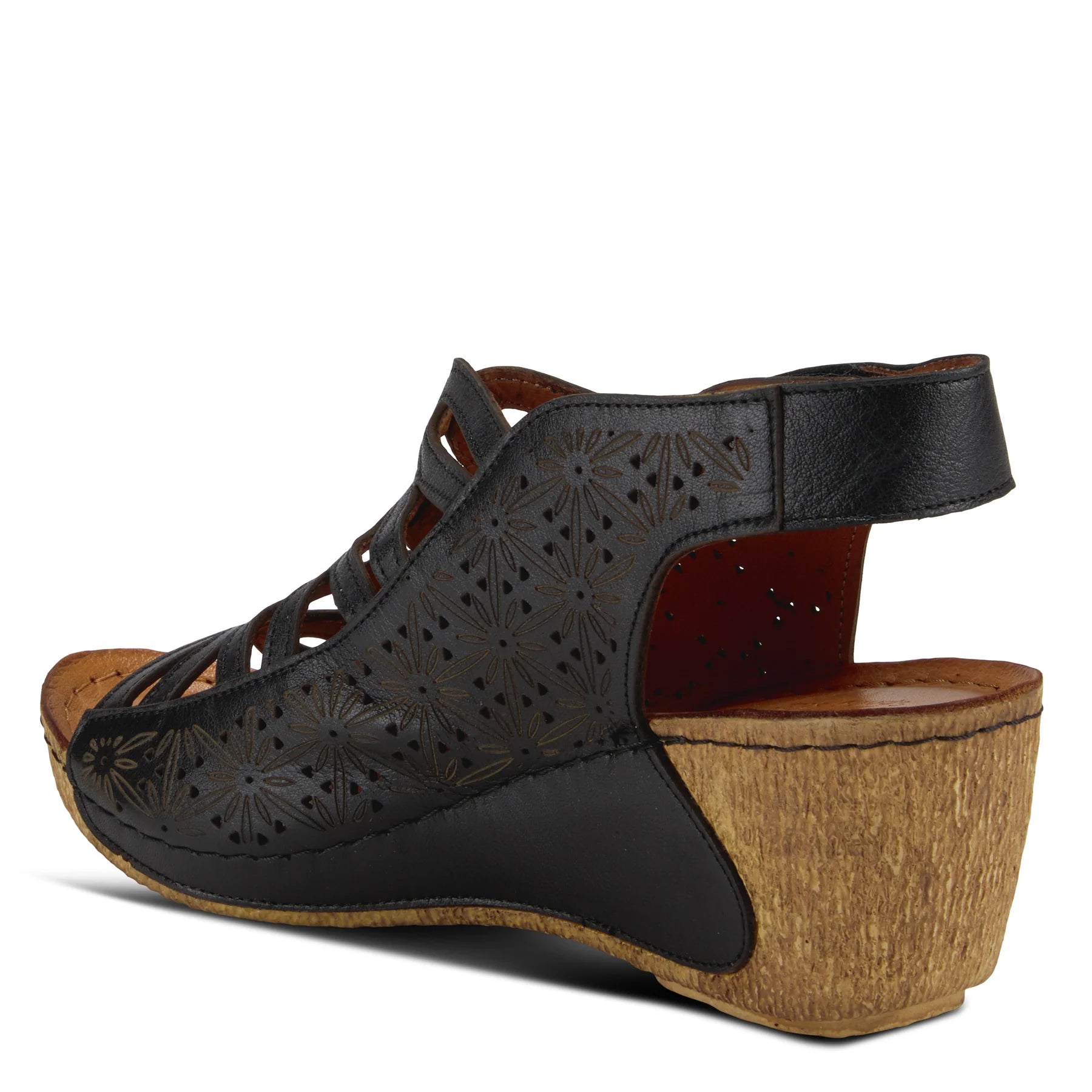 Women's Spring Step Inocencia Sandal Color: Black