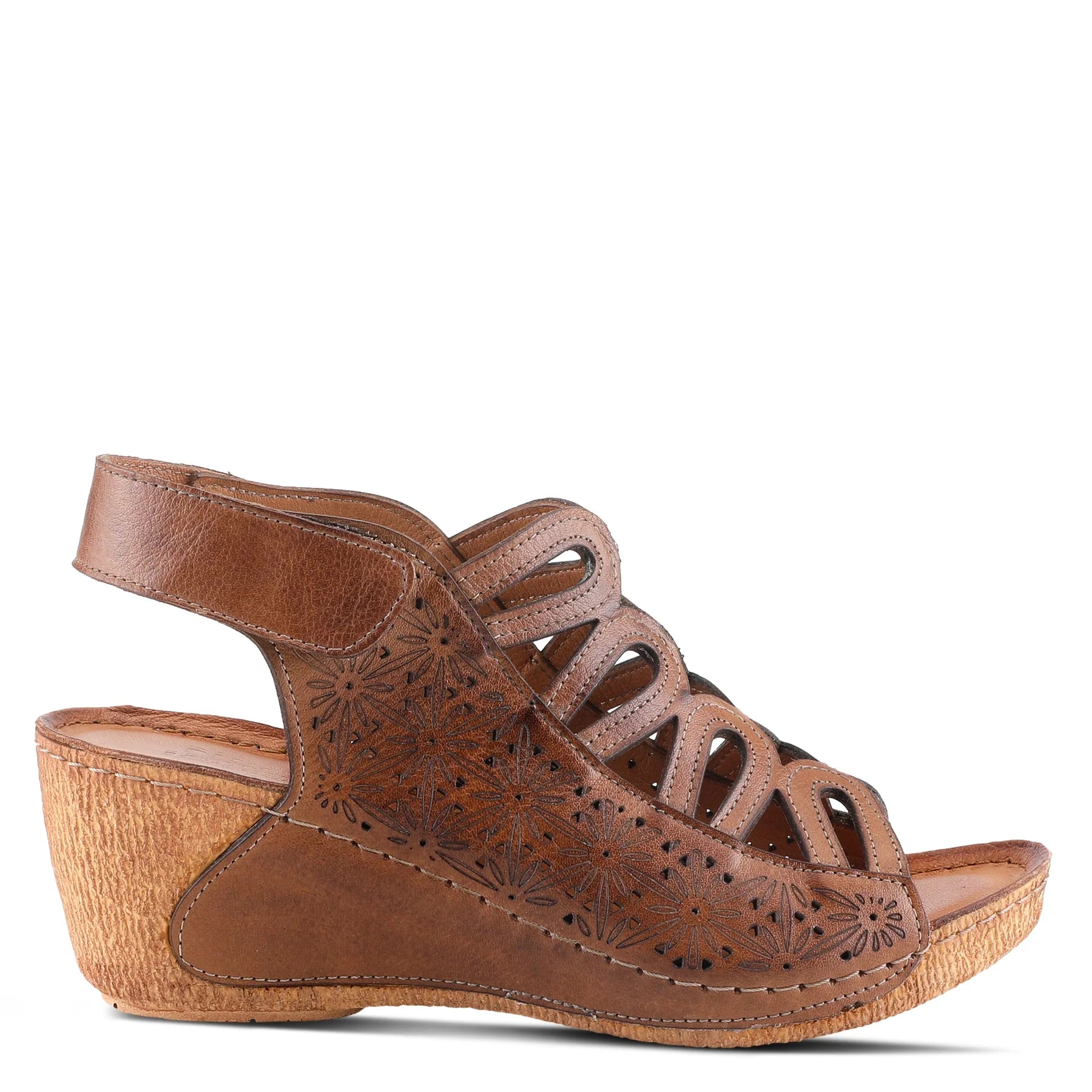 Women's Spring Step Inocencia Sandal Color: Brown