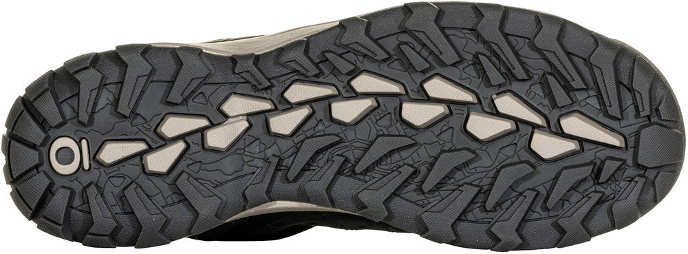 Men's Oboz Sypes Low Leather Weatherproof Color: Lava Rock (REGULAR & WIDE WIDTH)