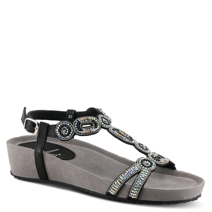 Women's Spring Step Azura Stunnin T-Strap Sandals 1