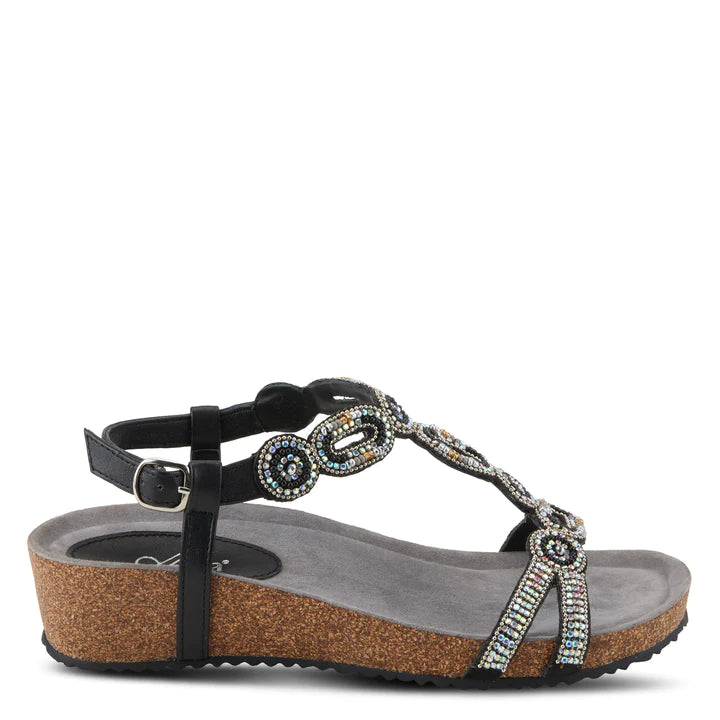 Women's Spring Step Azura Stunnin T-Strap Sandals 2