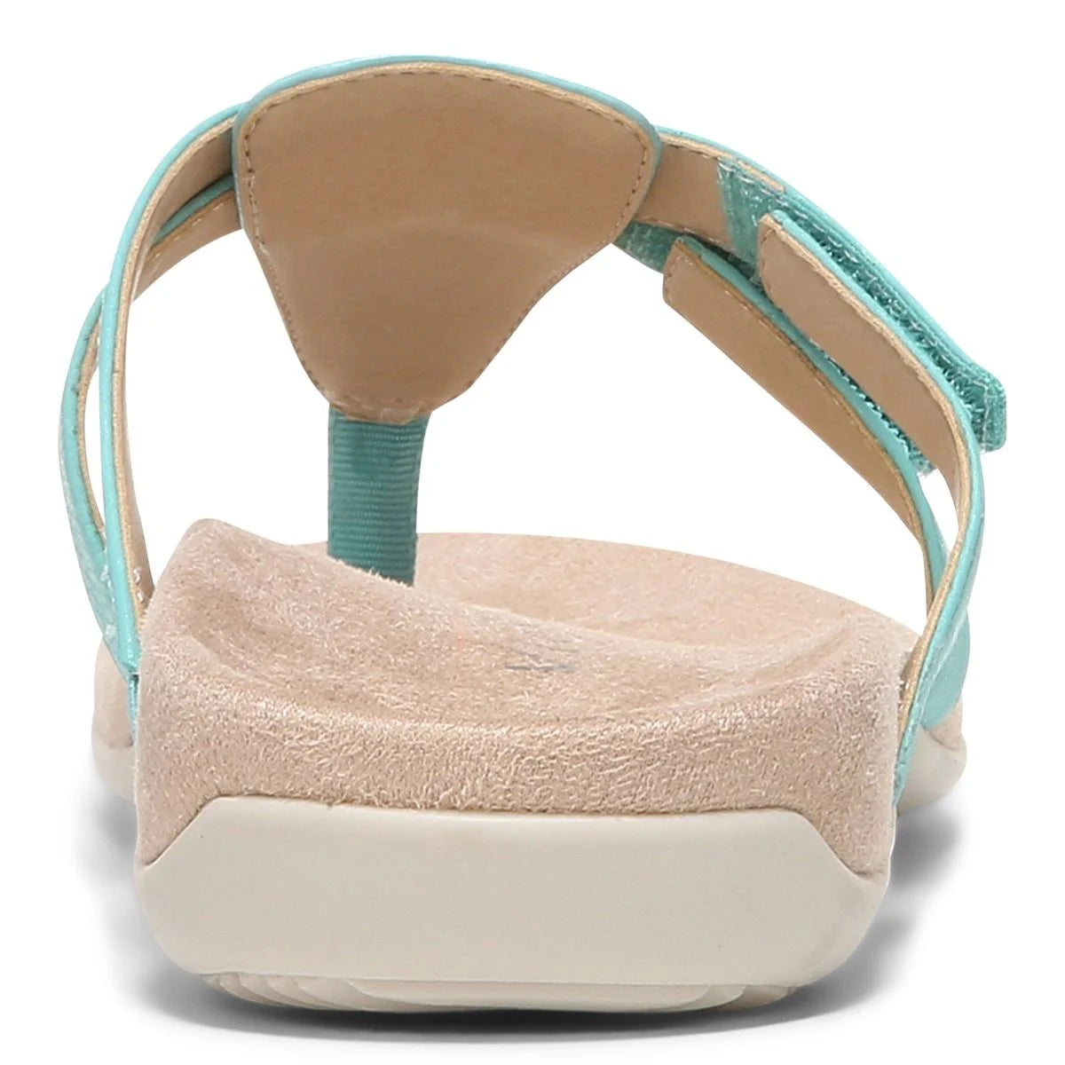 Women's Vionic Karley Toe Post Sandal Color: Aqua