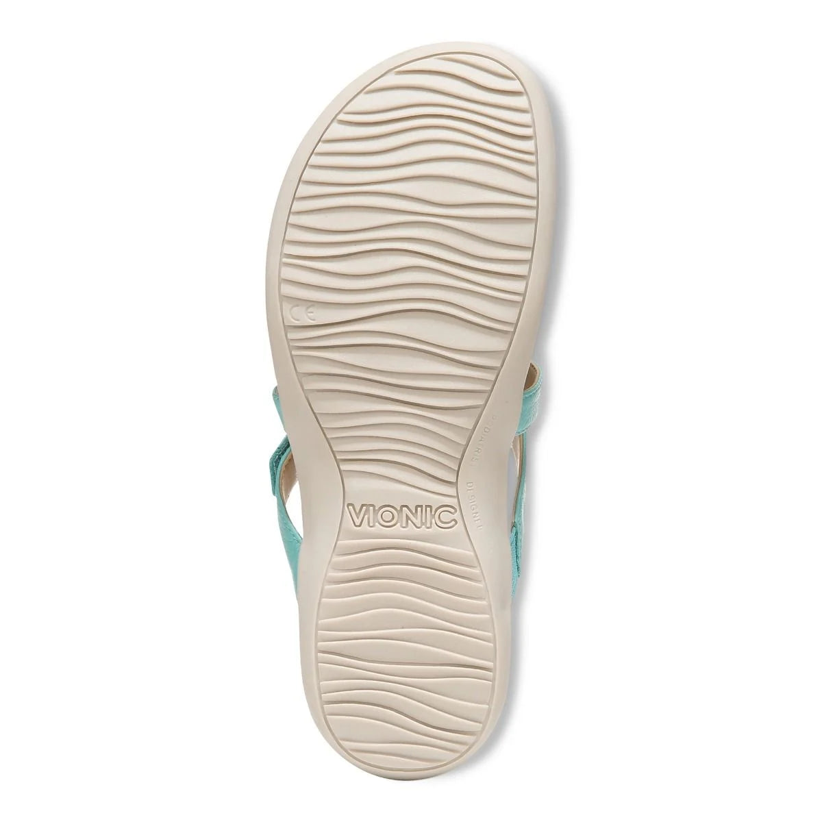 Women's Vionic Karley Toe Post Sandal Color: Aqua