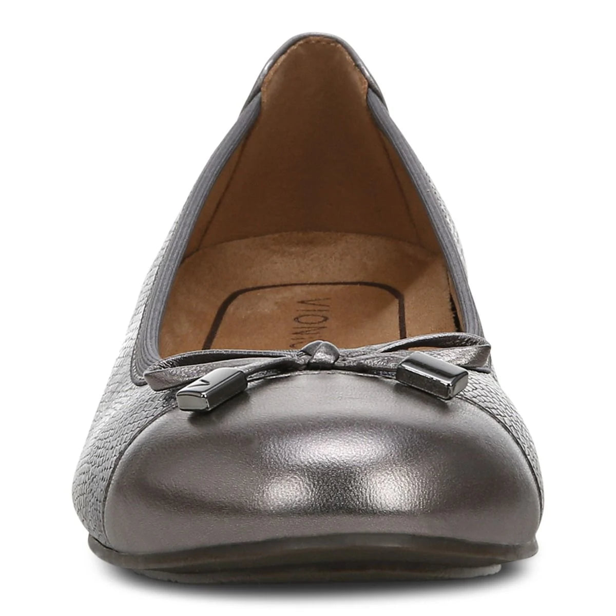 Womens's Minna Ballet Flat Color: Pewter