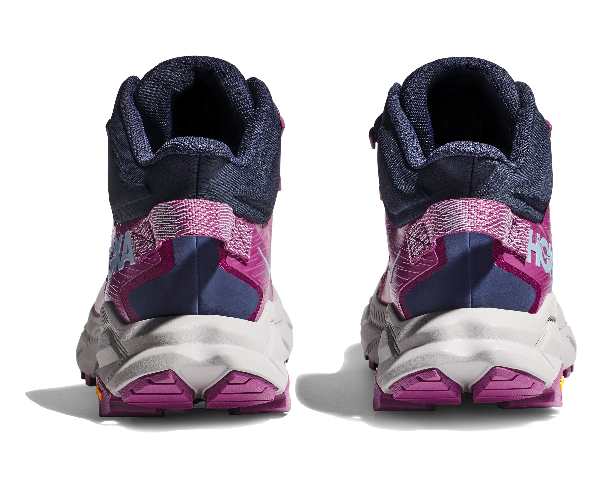 Women's Hoka Trail Code GTX Color: Beautyberry / Harbor Mist