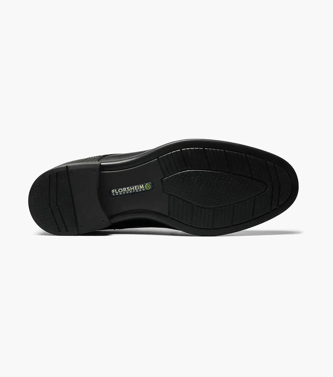 Close-up of a shoe sole with a white background