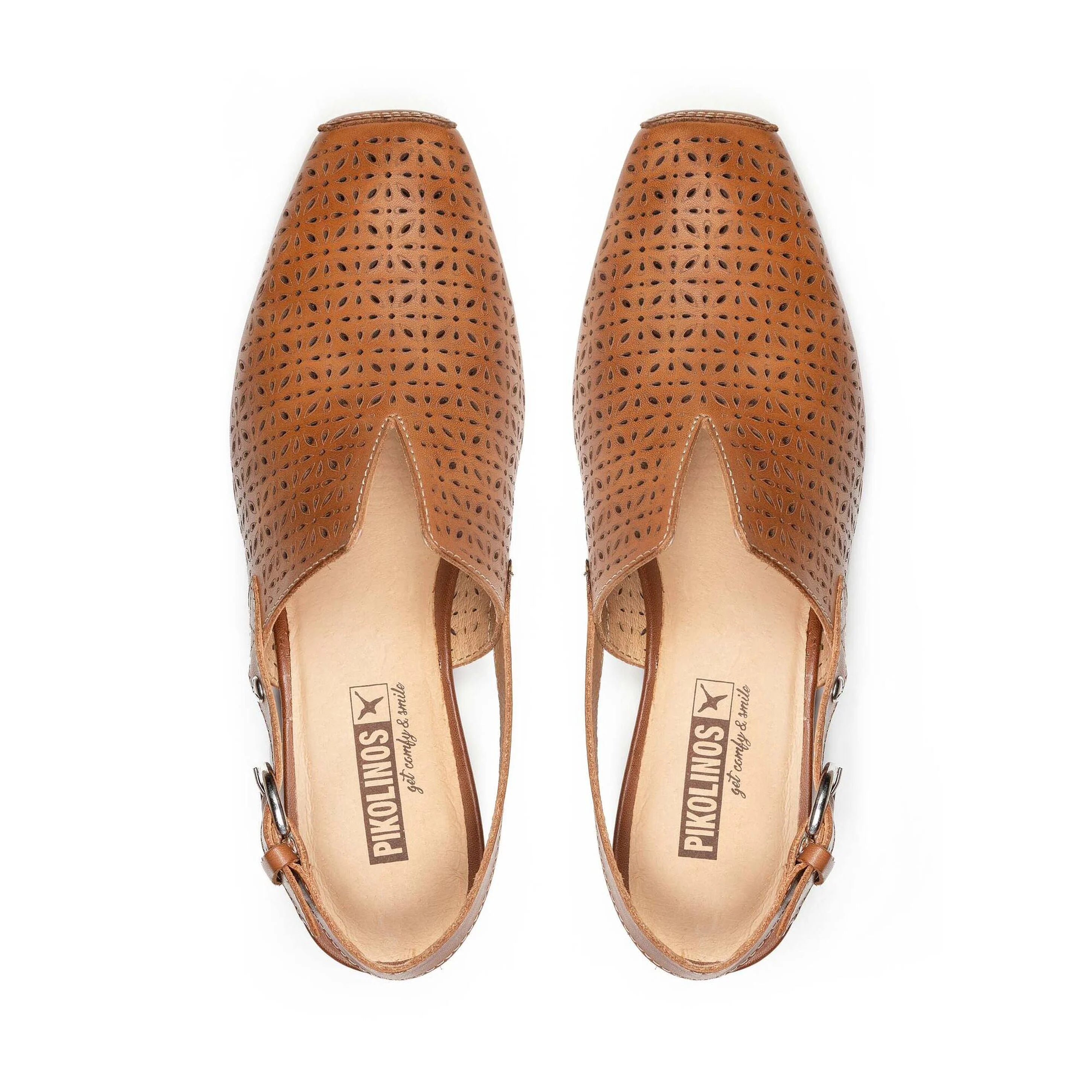 Women's Pikolinos Alameda Heeled Shoes With Buckle  9