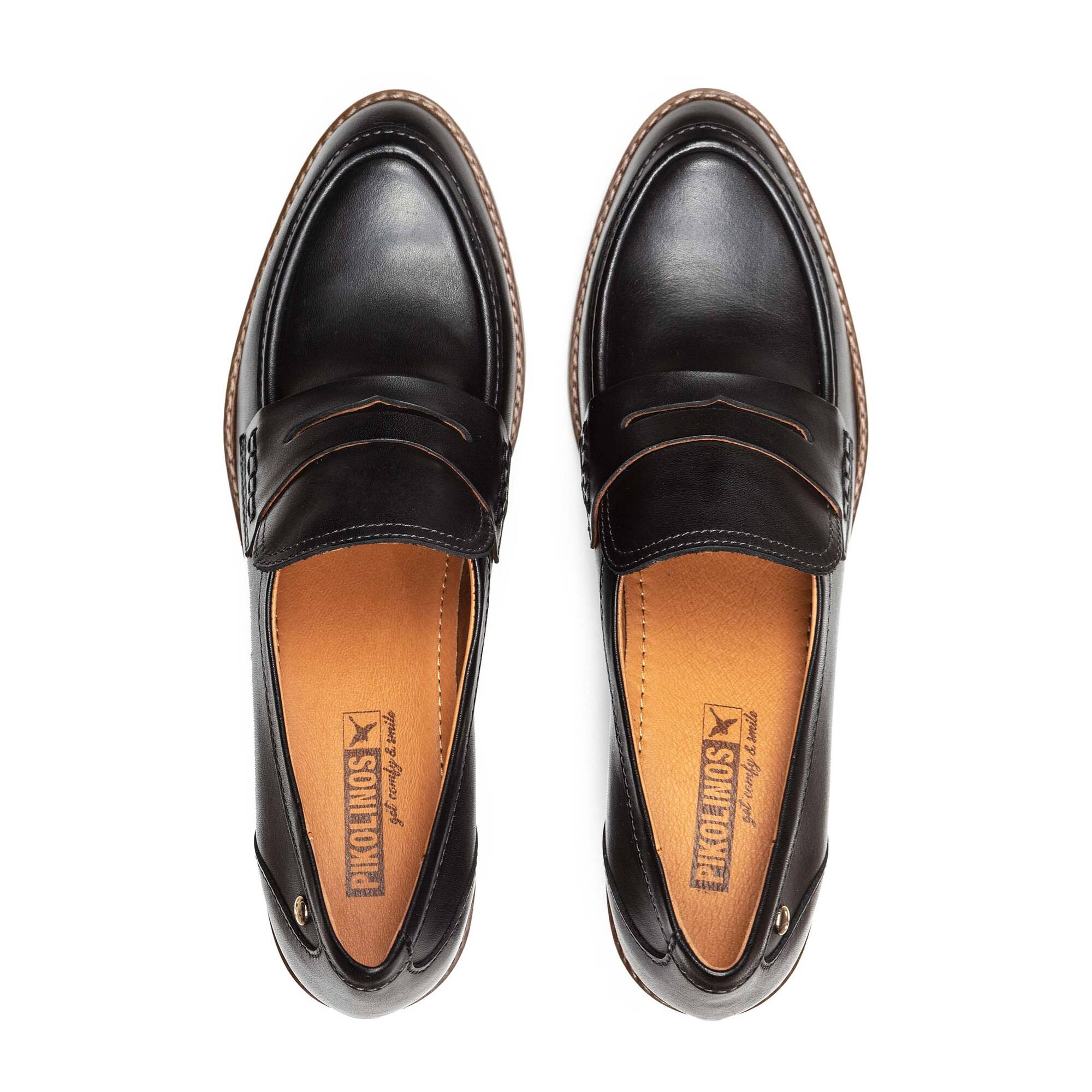 Women's Pikolinos Llanes Penny Loafers with Heel  3