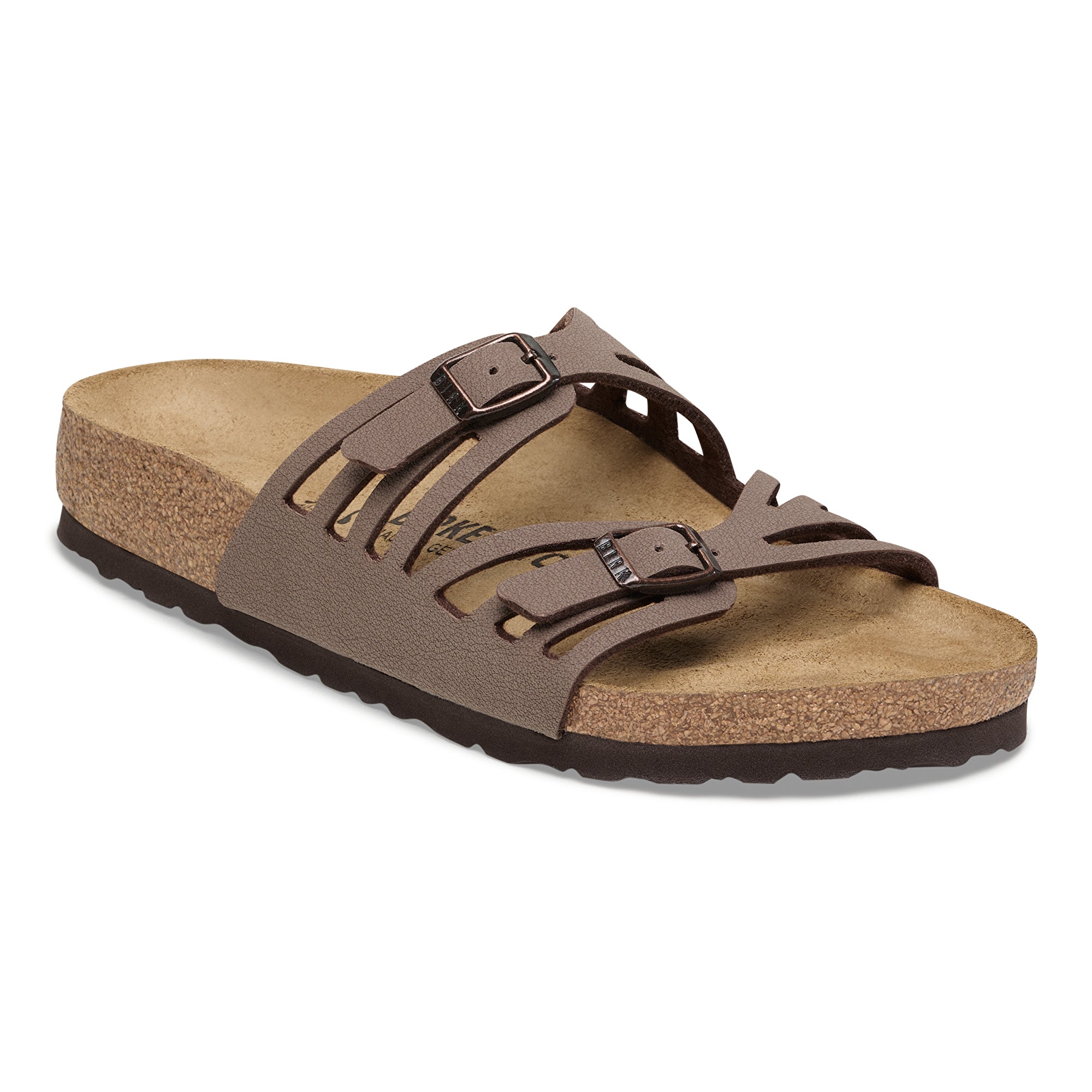 【BIRKENSTOCK】 GRANADA/グラナダ HEX ブラウン Women's Birkenstock Granada Birkibuc (REGULAR WIDE WIDTH