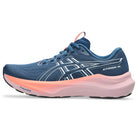 Blue and pink running shoe with 'GT2000' branding on a white background