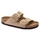 Women's Birkenstock Arizona Big Buckle Nubuck Leather  2