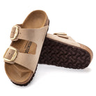Women's Birkenstock Arizona Big Buckle Nubuck Leather 1