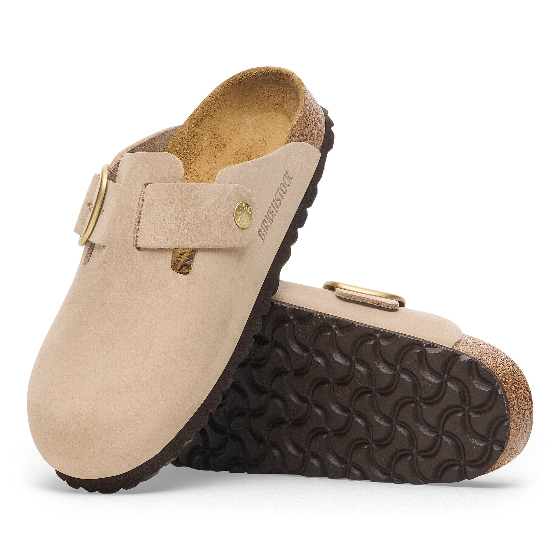 birkenstock clogs tobacco brown women's Boston Oiled Leather Given the natural tanning process Birkenstock use Birkenstock Boston Big Buckle Nubuck