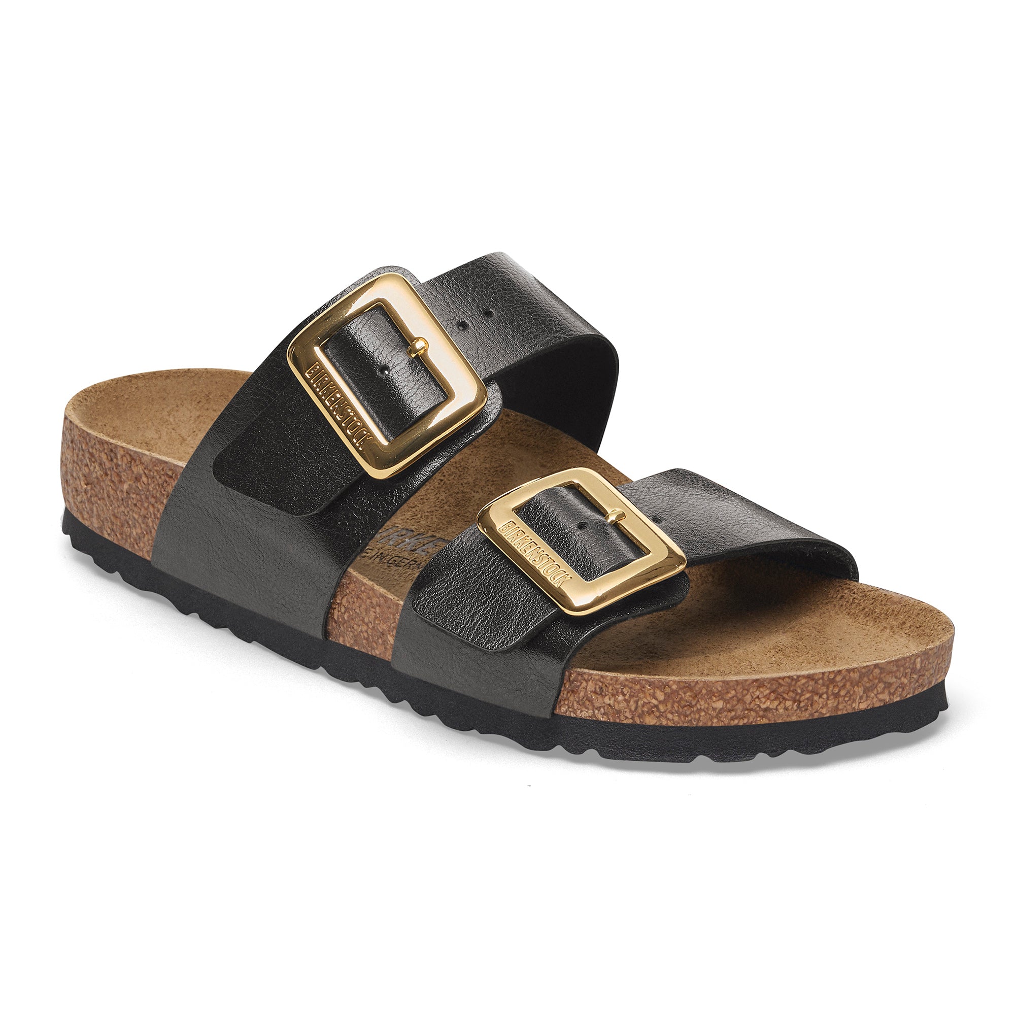 Women's Birkenstock Sydney Luxe Buckle Birko-Flor Sandal – Brown's