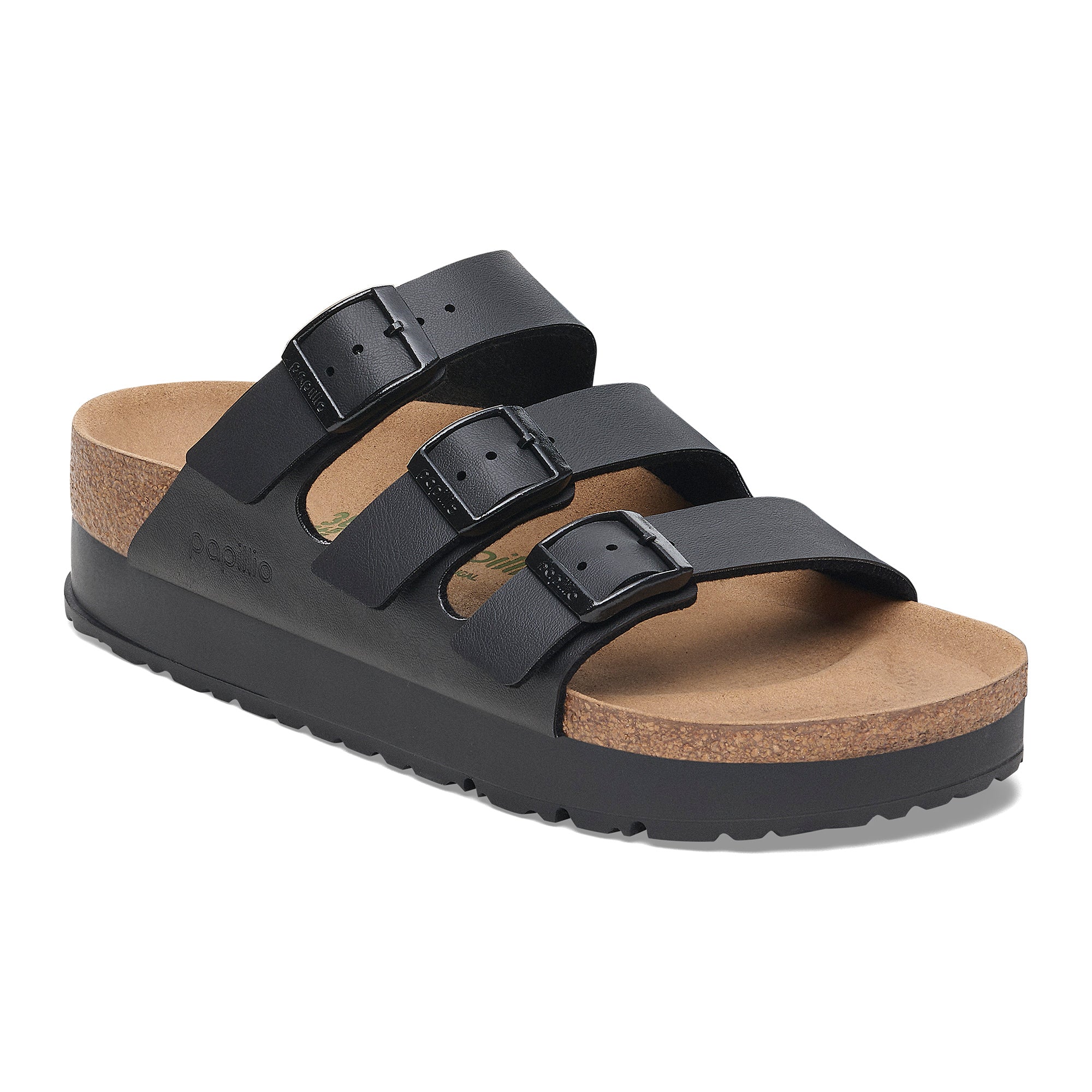 Women's Birkenstock Florida Vegan Flex Platform Birko-Flor 5