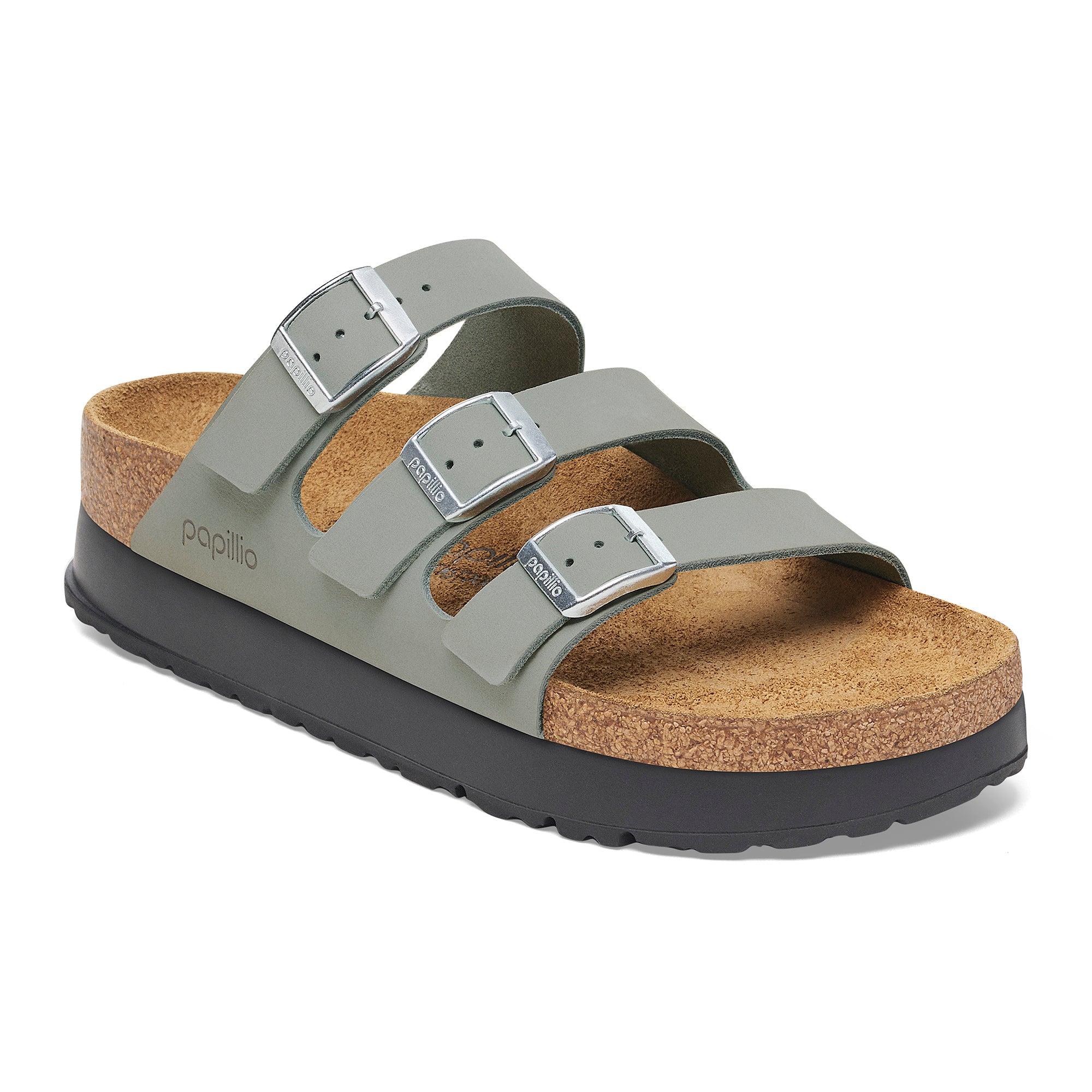 Women's Birkenstock Florida Flex Platform Nubuck Leather – Brown's