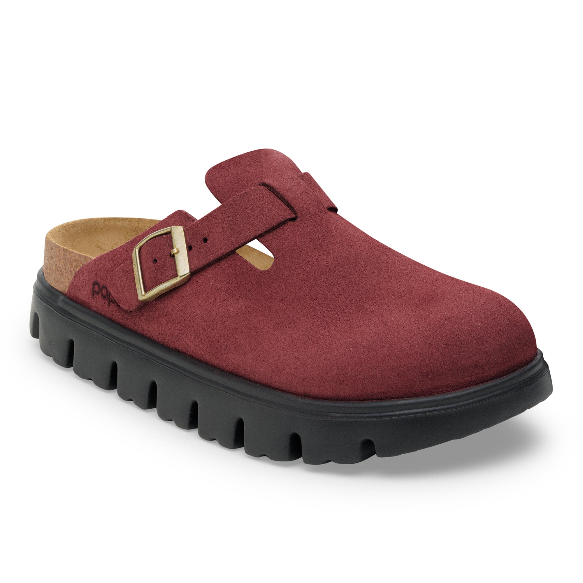 Women's Birkenstock Papillio Boston Chunky Suede Leather – Brown's