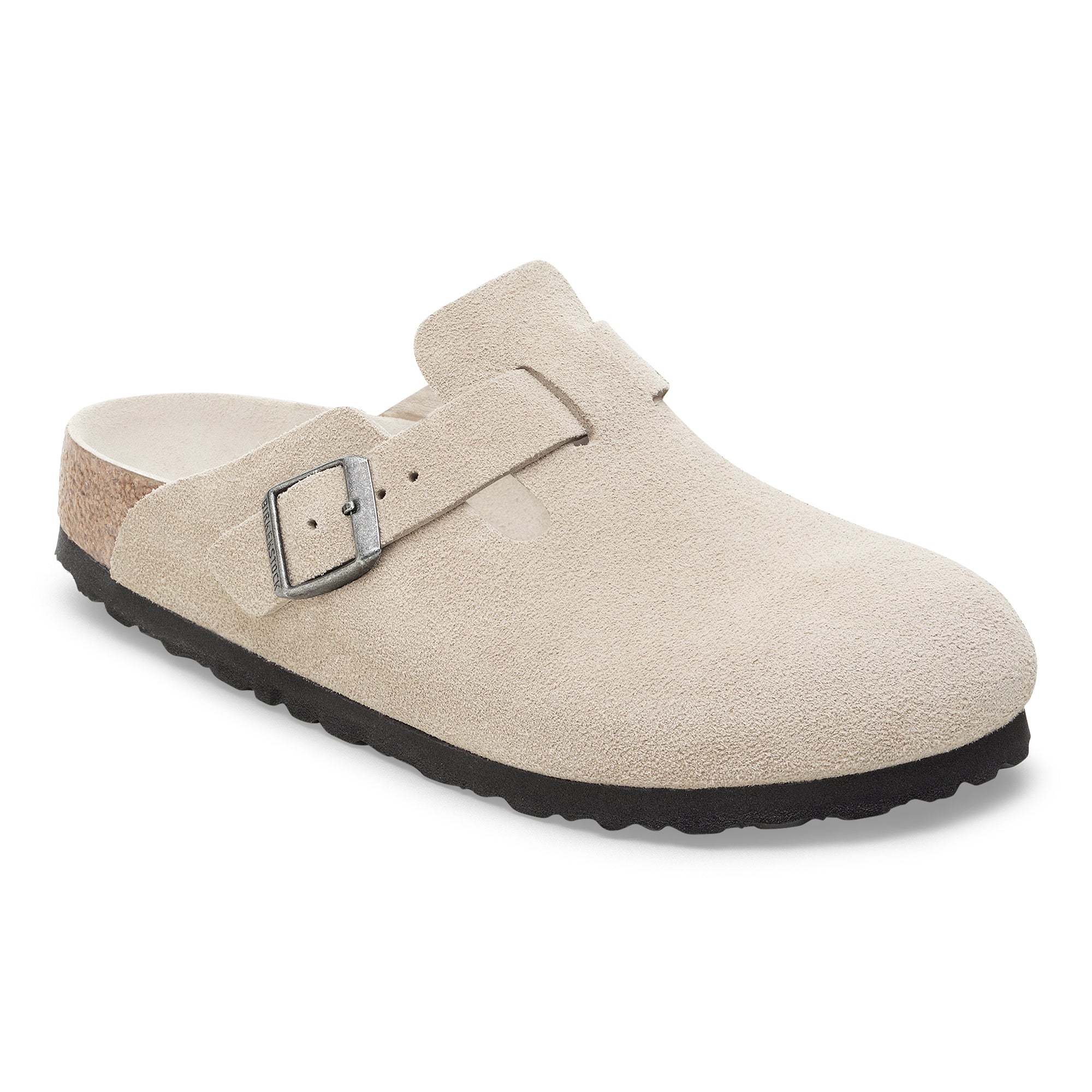 Women's Birkenstock Boston Soft Footbed Suede Leather  5
