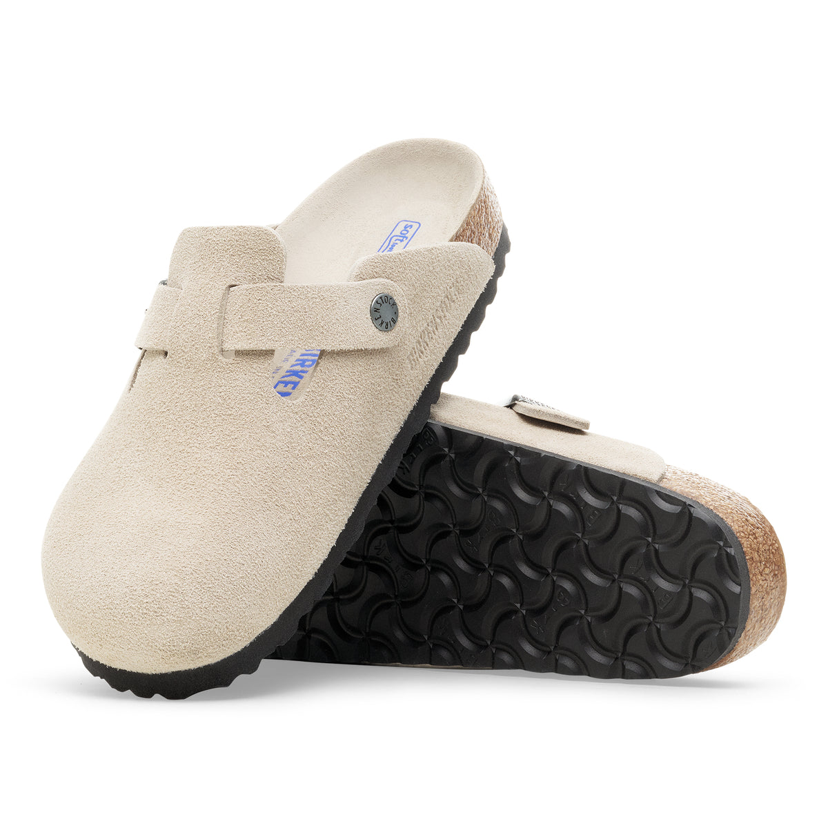 Birkenstock Boston Soft Footbed Suede Leather (REGULAR/WIDE 