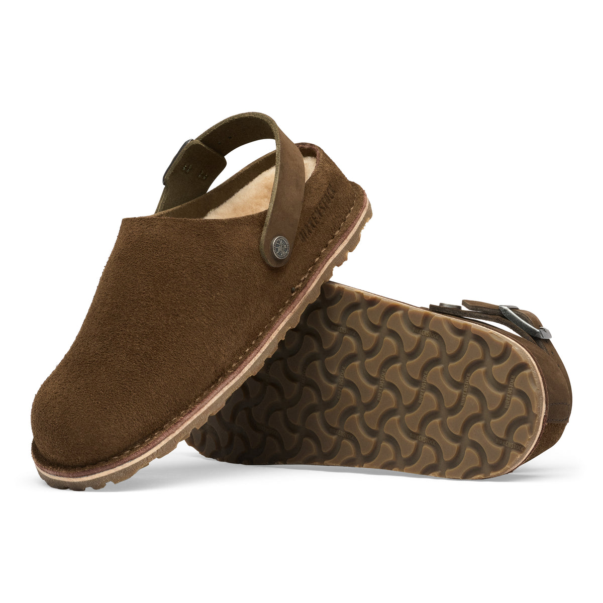 Birkenstock Lutry Premium Shearling Nubuck Leather/Suede 1