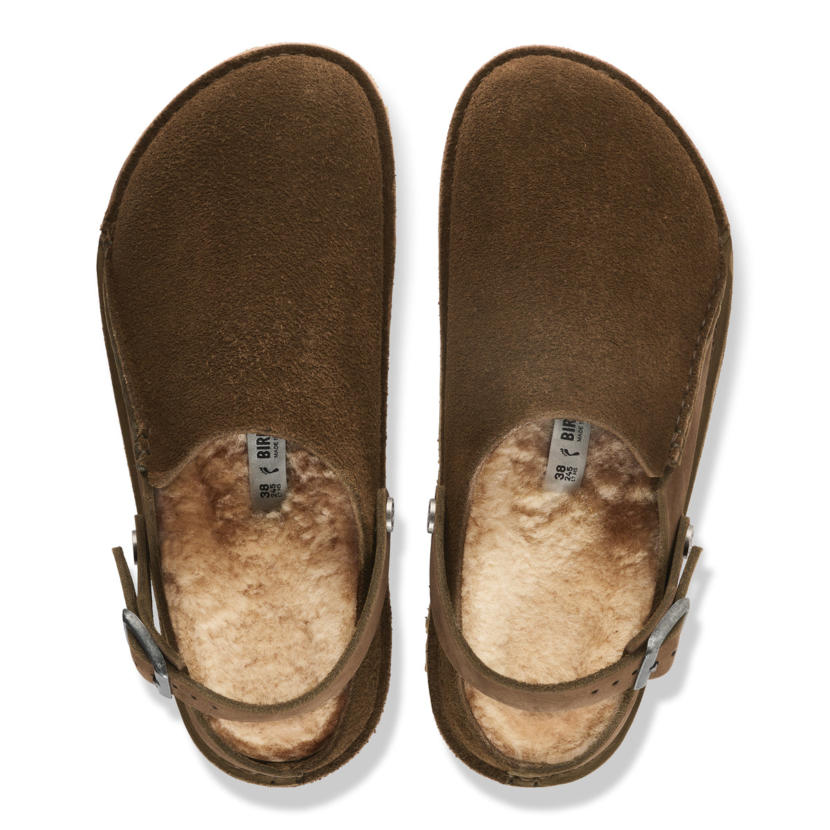 Birkenstock Lutry Premium Shearling Nubuck Leather/Suede 3