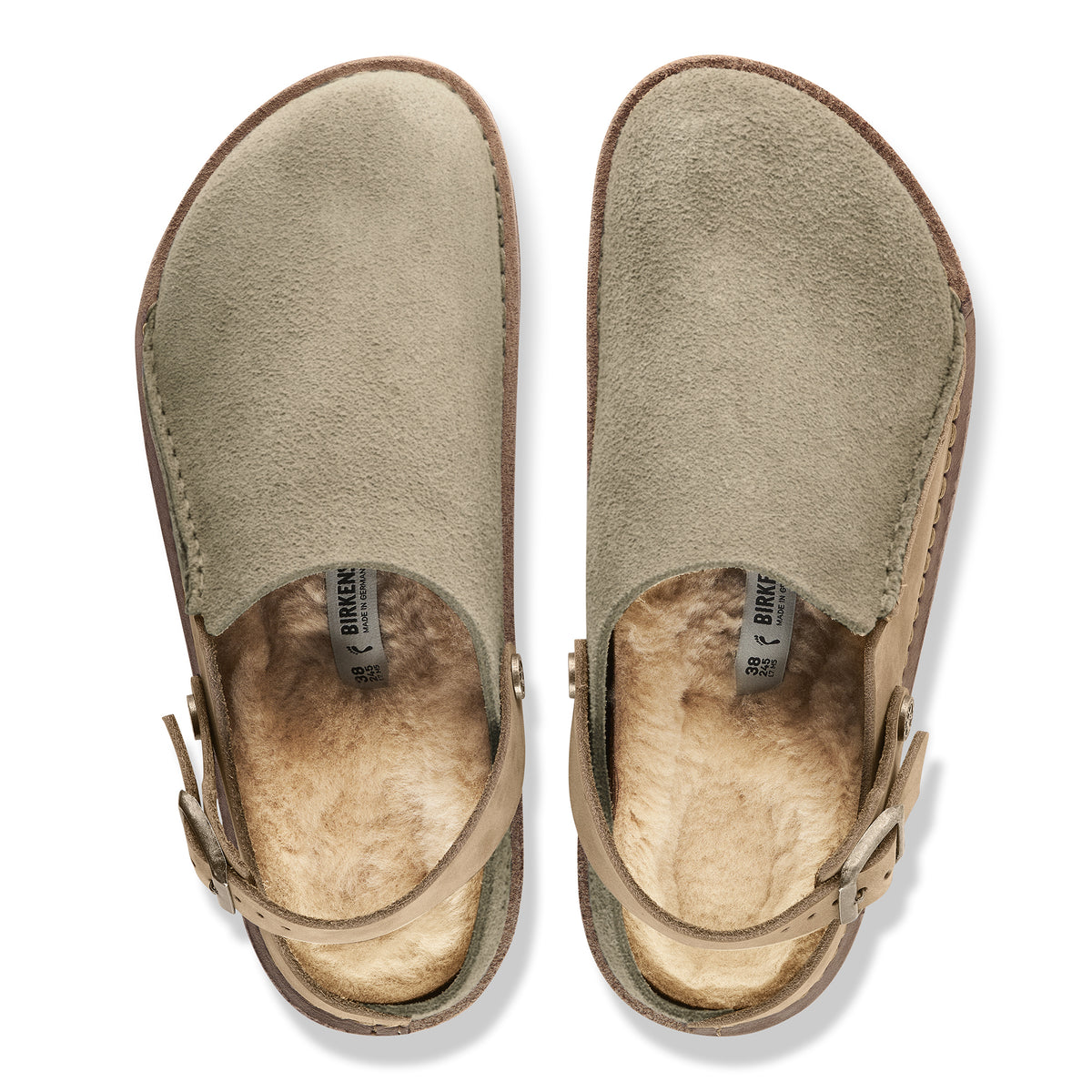 Birkenstock Lutry Premium Shearling Nubuck Leather/Suede 5