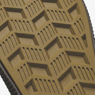 Close-up of a textured brown surface with geometric pattern