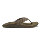 Brown sandal with a white background