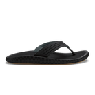 Black sandal on a white background