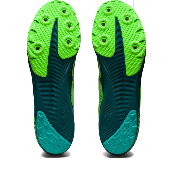 Asics Resurgence XC Unisex Track & Field Shoes Color: Green Gecko/Black