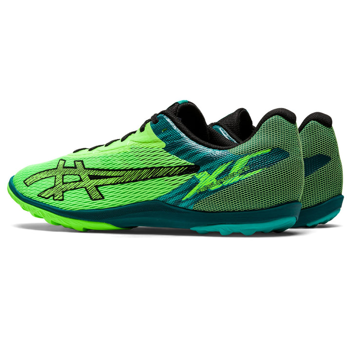 Asics Resurgence XC Unisex Track & Field Shoes Color: Green Gecko/Black