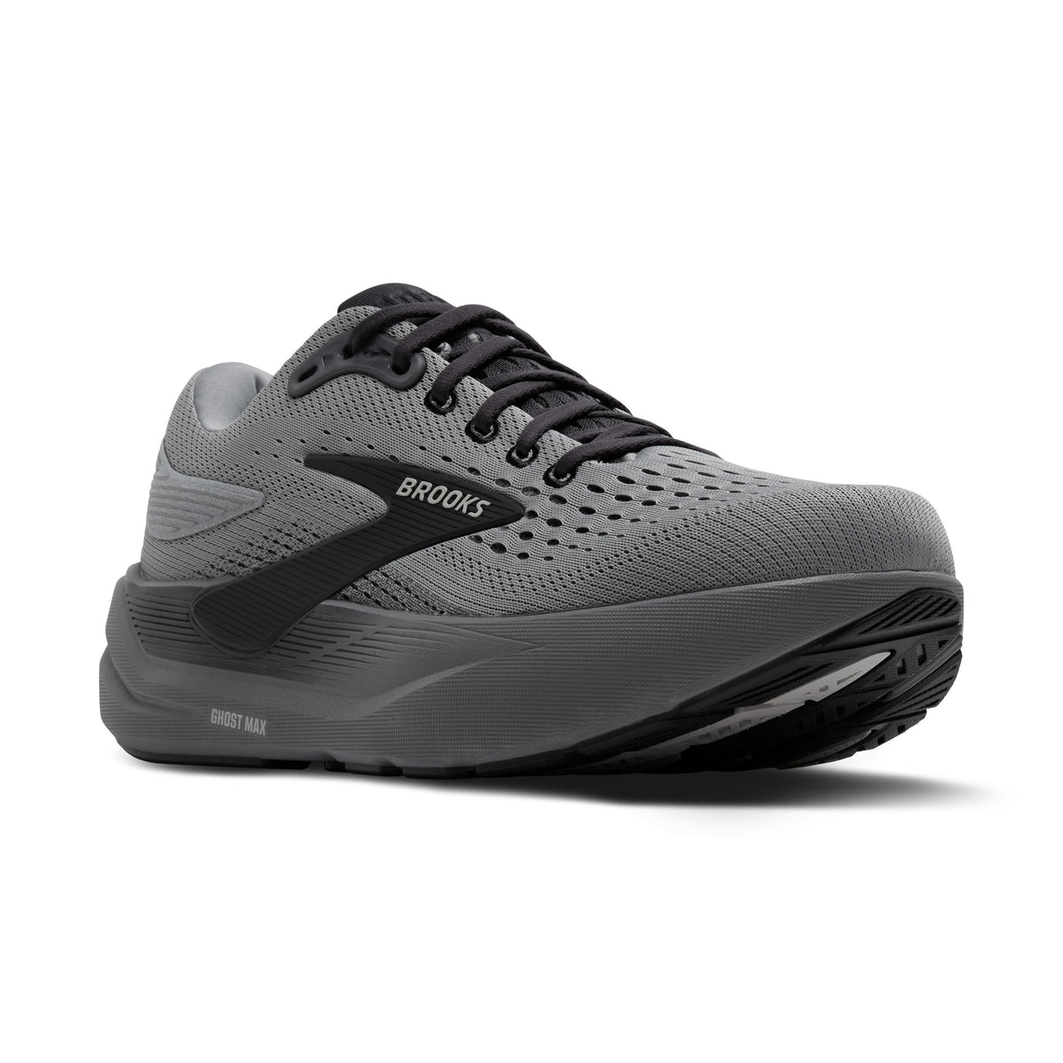 Brooks Ghost Max Men\'s Athletic Shoes - Black and Gray Brooks Men main image 3