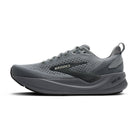 A gray Brooks Ghost Max running shoe shown from the side against a plain white background.