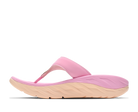 Pink sandal with a white background