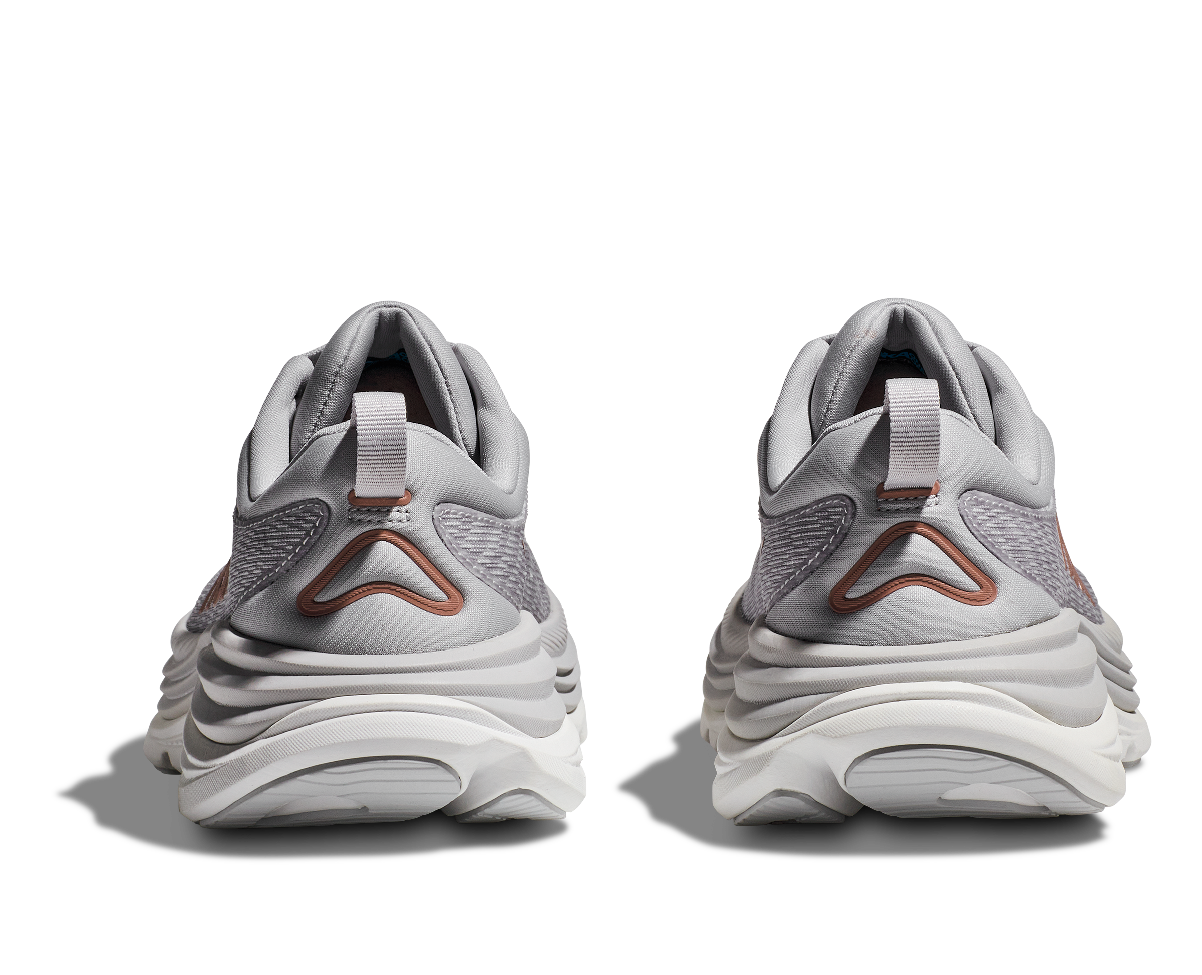  Women's Hoka Gaviota 5 Color: Harbor Mist / Rose Gold 5