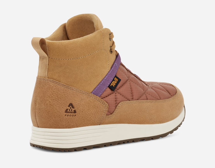Women's Teva ReEmber Commute WP Color: Curry/ Carob Brown