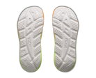 White shoe insoles with brand logo on a white background