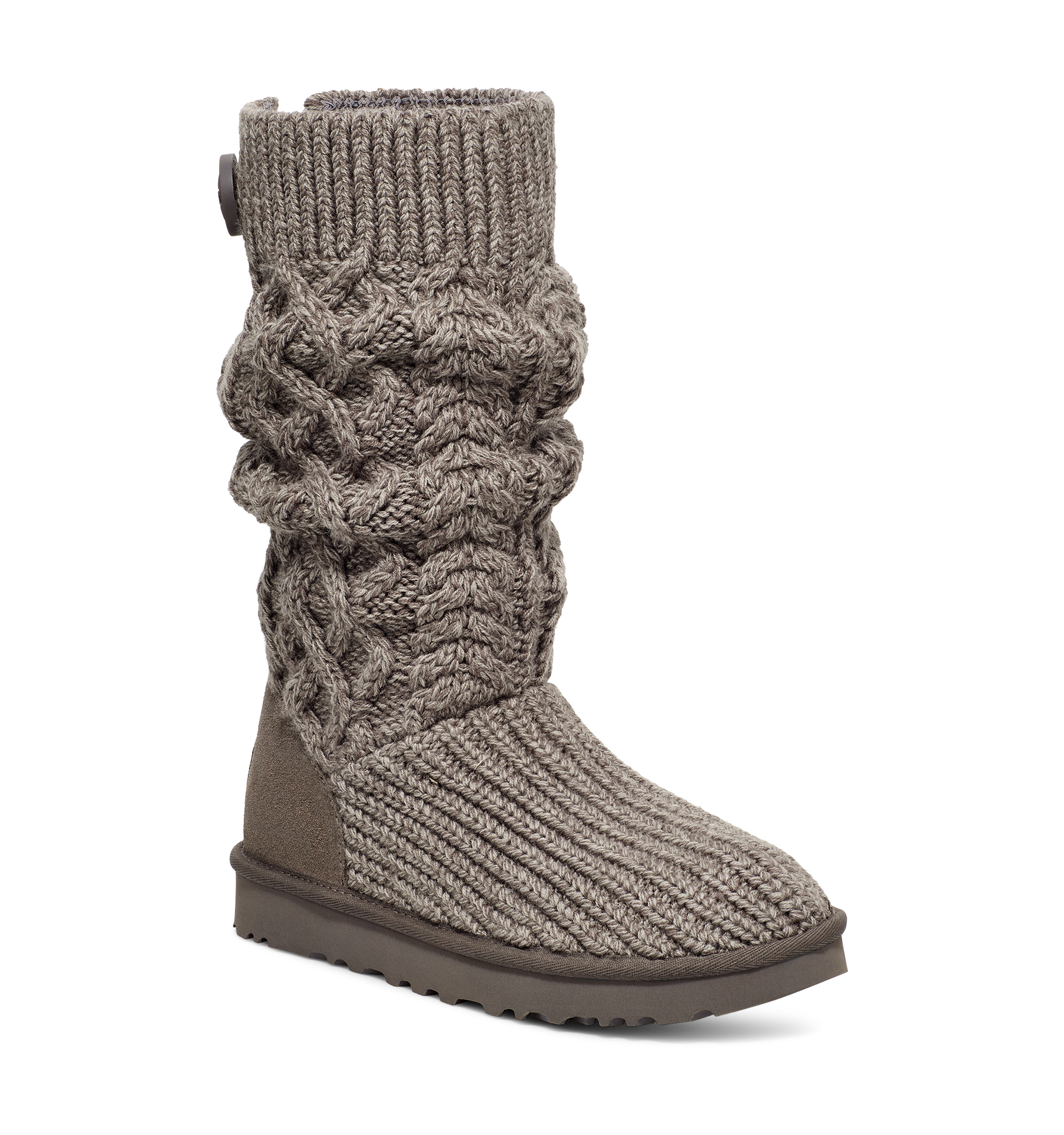 Women's UGG Classic Cardi Cabled Knit Boot  10