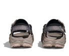 Pair of hiking sandals with visible brand logo on a white background